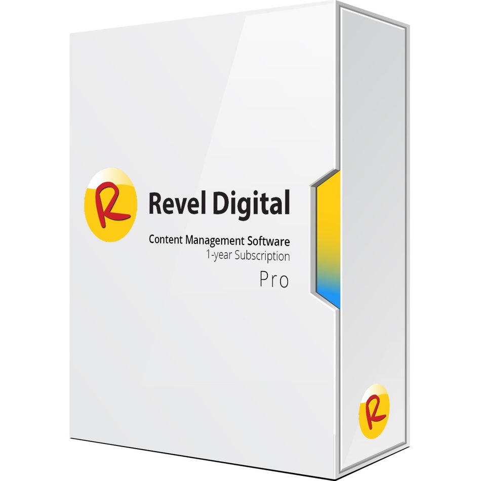 ViewSonic Revel Digital Pro Version - Subscription Plan License Key - 1 Device - 1 Year - SW-091