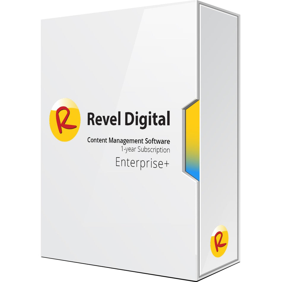 ViewSonic Revel Digital CMS Enterprise+ - Subscription Plan License Key - 1 Device - 1 Year - SW-094