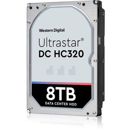 HGST Ultrastar DC HC320 HUS728T8TAL5204 8 TB Hard Drive - 3.5" Internal - SAS (12Gb/s SAS) - 0B36400