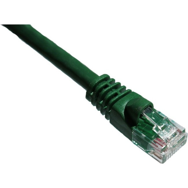 Axiom 6-INCH CAT6 550mhz S/FTP Shielded Patch Cable Molded Boot (Green) - C6MBSFTPN6IN-AX