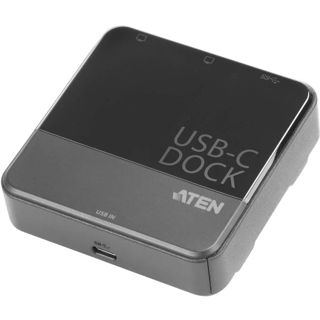 ATEN USB-C Dual-HDMI Mini Dock-TAA Compliant - UH3233