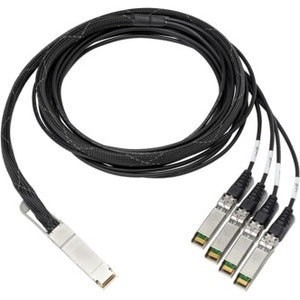 AddOn HP&reg; 845416-B21 Compatible TAA Compliant 100GBase-CU QSFP28 to 4xSFP28 Direct Attach Cable (Passive Twinax, 3m) - 845416-B21-AO
