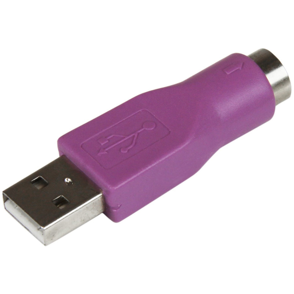 StarTech.com - Keyboard adapter - 6 pin PS/2 (F) - 4 pin USB Type A (M) - GC46MFKEY