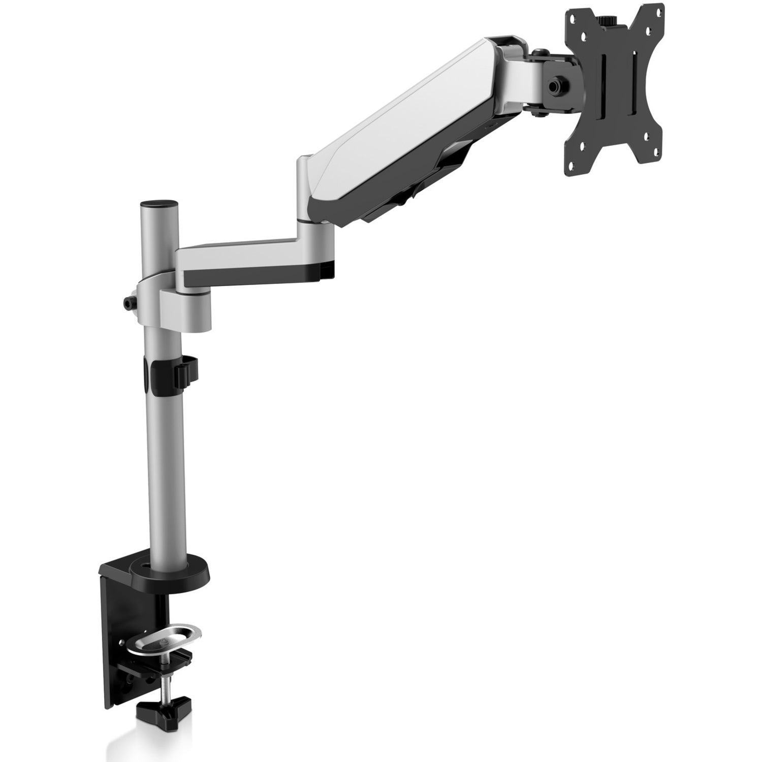 V7 DM1TA-1N Desk Mount for Monitor - Silver - DM1TA-1N