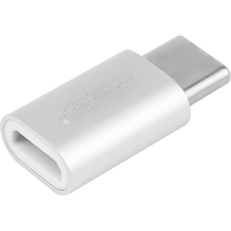 Rocstor Premium USB C to USB Micro-B USB 2.0 Hi-Speed Adapter Slim - USB Type-C - 1 x Type C Male USB - 1 x Type B Female Micro USB - Charging and Data Sync - Aluminum Case - USB 2.0 HI-SPEED USB TYPE C SLIM/COMPACT - Y10A206-A1