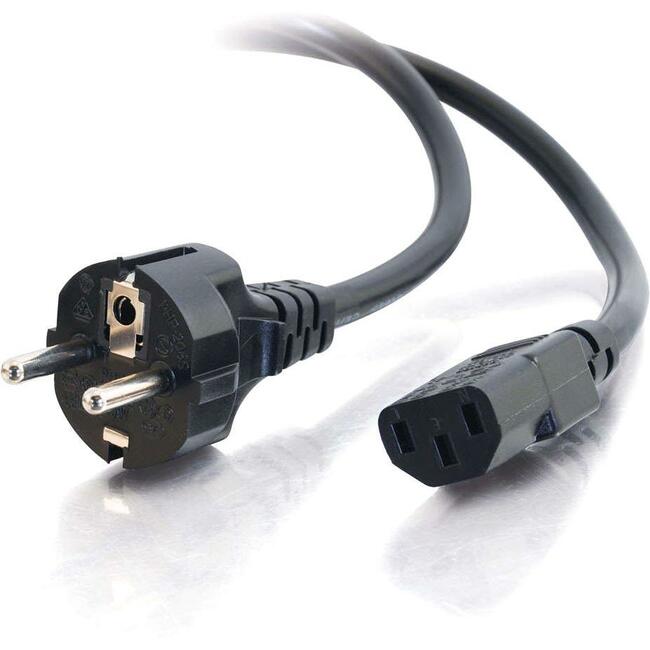 C2G 2.5m 14 AWG European Power Cord (CEE7/7 to IEC320C13) - 03138