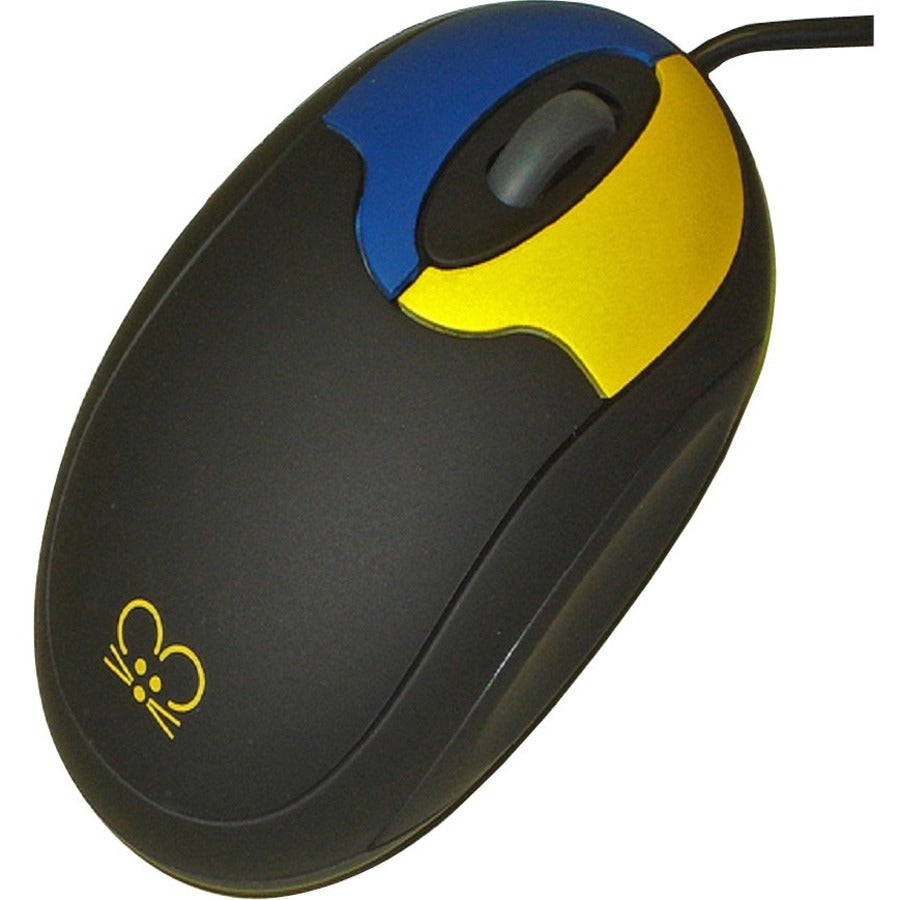 Ablenet Tiny Mouse with 2 Buttons and Scroll Wheel, Wired. Half the size of a standard mouse - 12000033
