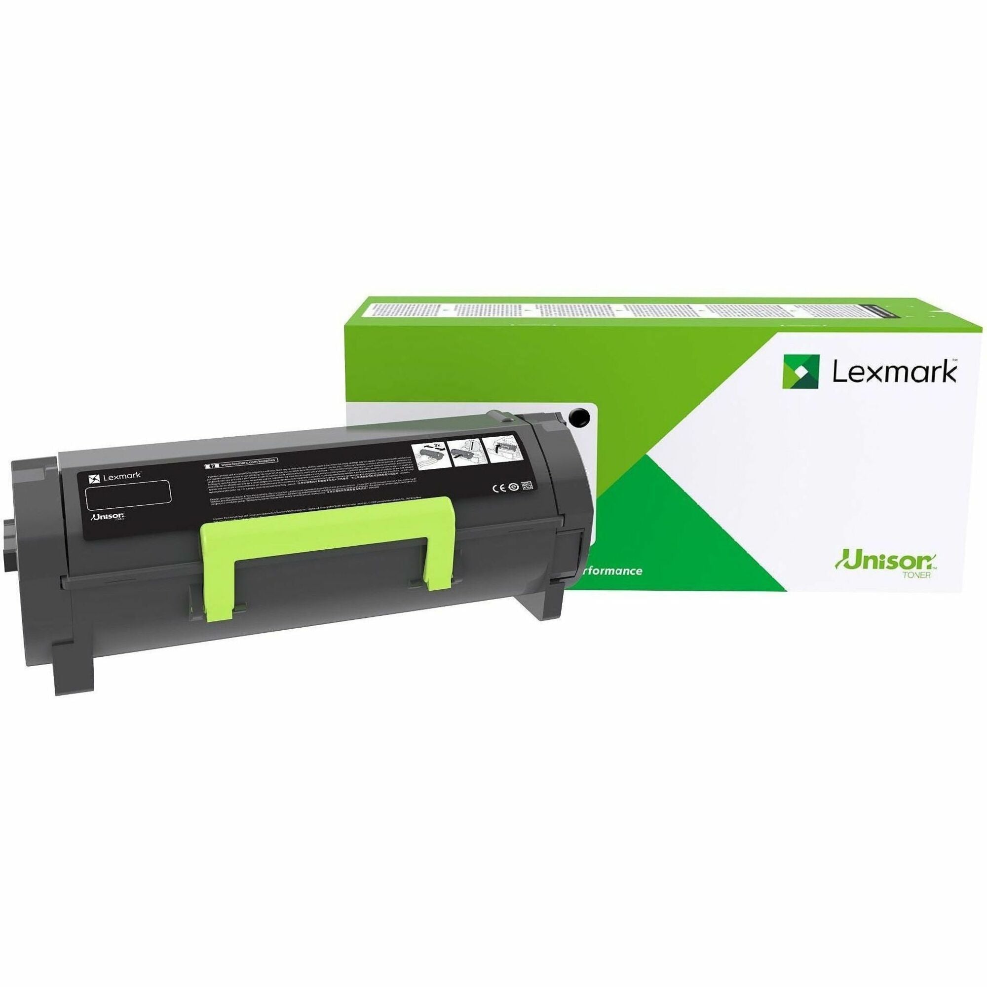 Lexmark Unison Original Extra High Yield Laser Toner Cartridge - Black Pack - 56F1X0E