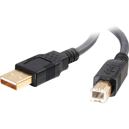 C2G Ultima Series 9.8ft USB A to USB B Cable - USB A to B Cable - USB 2.0 - Black - M/M - 45003