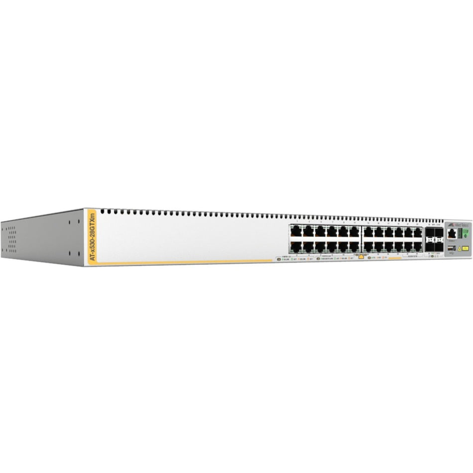 Allied Telesis x530-28GTX Layer 3 Switch - AT-X530-28GTXM-10