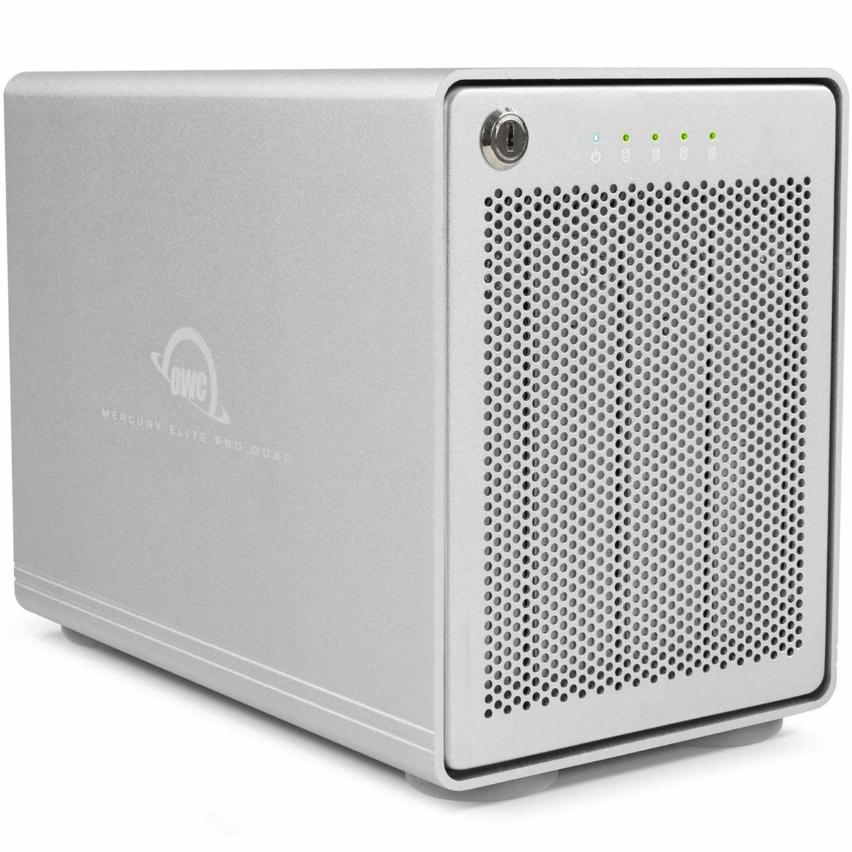 OWC Mercury Elite Pro Quad Drive Enclosure - Silver - OWCMEQCTJBT32