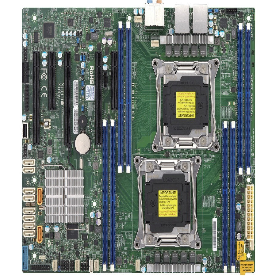 Supermicro X10DAL-i Server Motherboard - Intel C612 Chipset - Socket LGA 2011-v3 - ATX - MBD-X10DAL-I-B