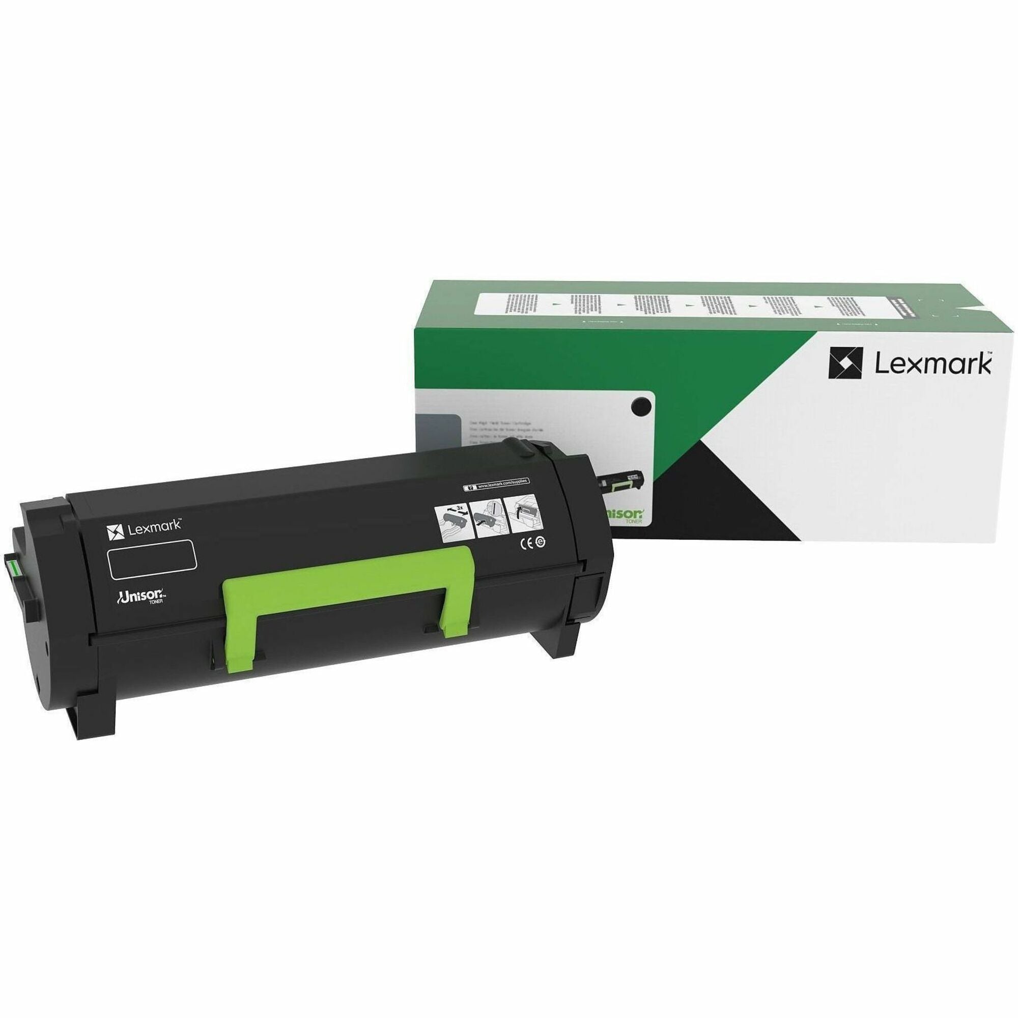 Lexmark Original Laser Toner Cartridge - Black Pack - 56F000G