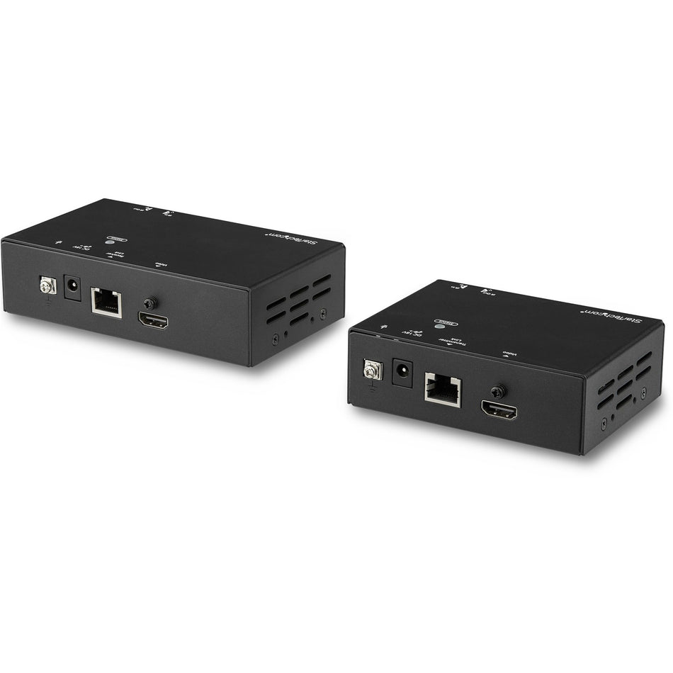 StarTech.com HDMI Over CAT6 Extender - Power Over Cable - 4K 60Hz Up to 70m / 230 ft - 1080p 60Hz up to 100m / 328 ft - ST121HDBT20L