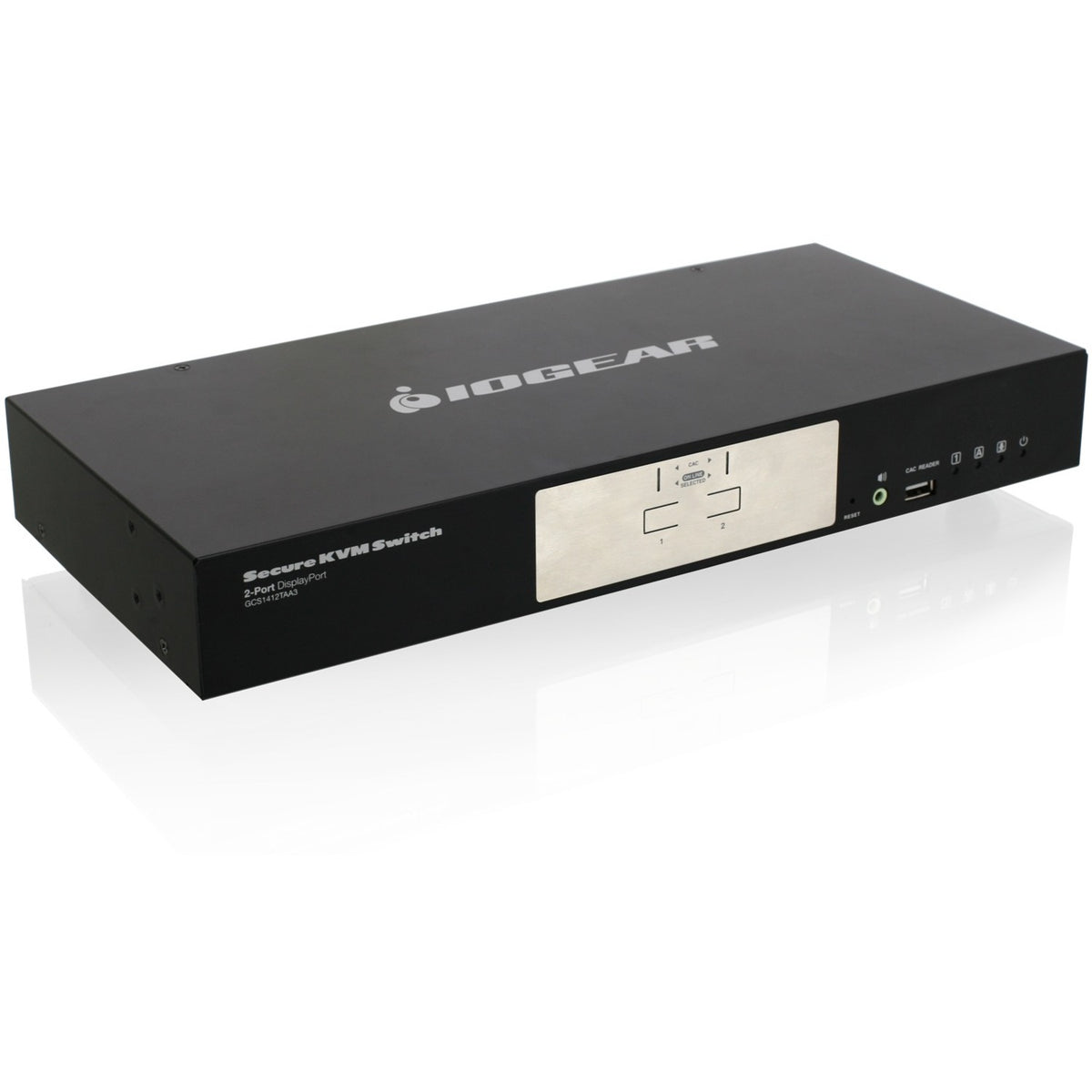 IOGEAR 2-Port DisplayPort Secure KVM Switch (TAA) - GCS1412TAA3