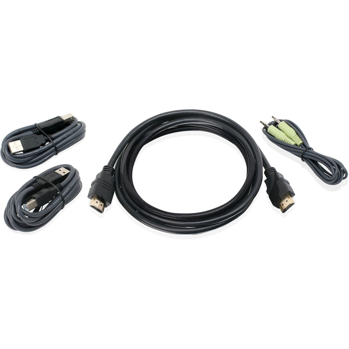 IOGEAR 6ft HDMI, USB KVM Cable Kit with Audio (TAA) - G2L802UTAA3