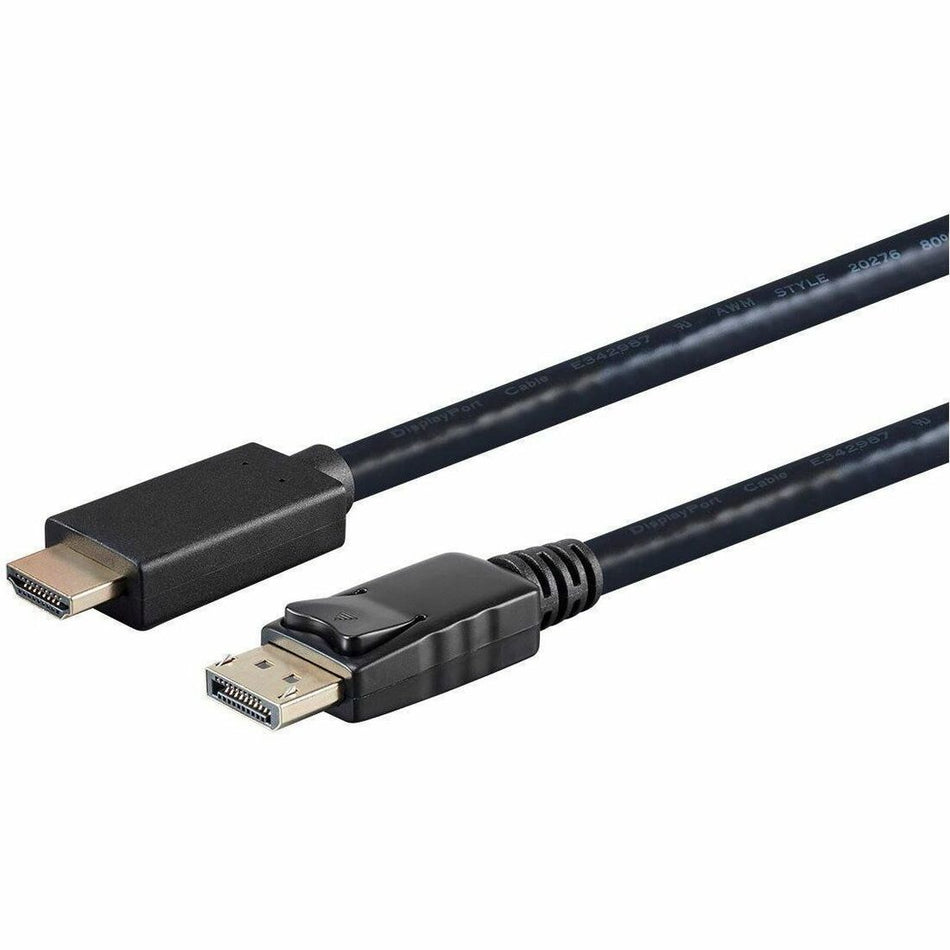 Monoprice DisplayPort 1.1 to HDTV Cable, 6ft - 16213