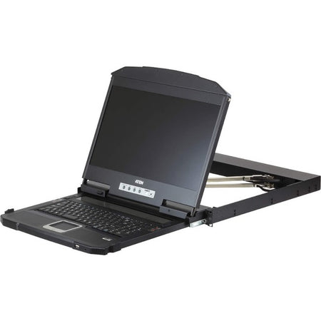 ATEN CL3800 LCD KVM Console with Standard Rack Mount Kit-TAA Compliant - CL3800NW