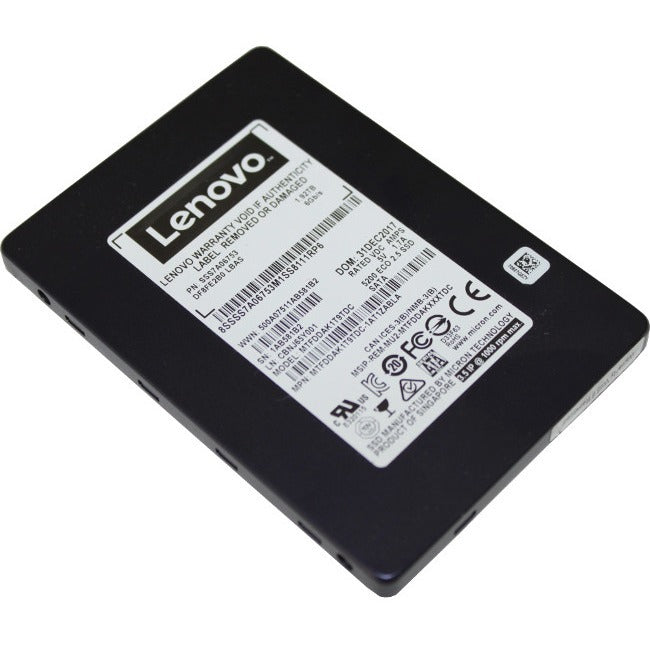 Lenovo 5200 1.92 TB Solid State Drive - 3.5" Internal - SATA (SATA/600) - 4XB7A10160