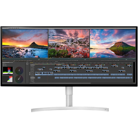 LG Ultrawide 34BK95U 34" Class Double Full HD (DFHD) LCD Monitor - 21:9 - Black, Silver - 34BK95U-W