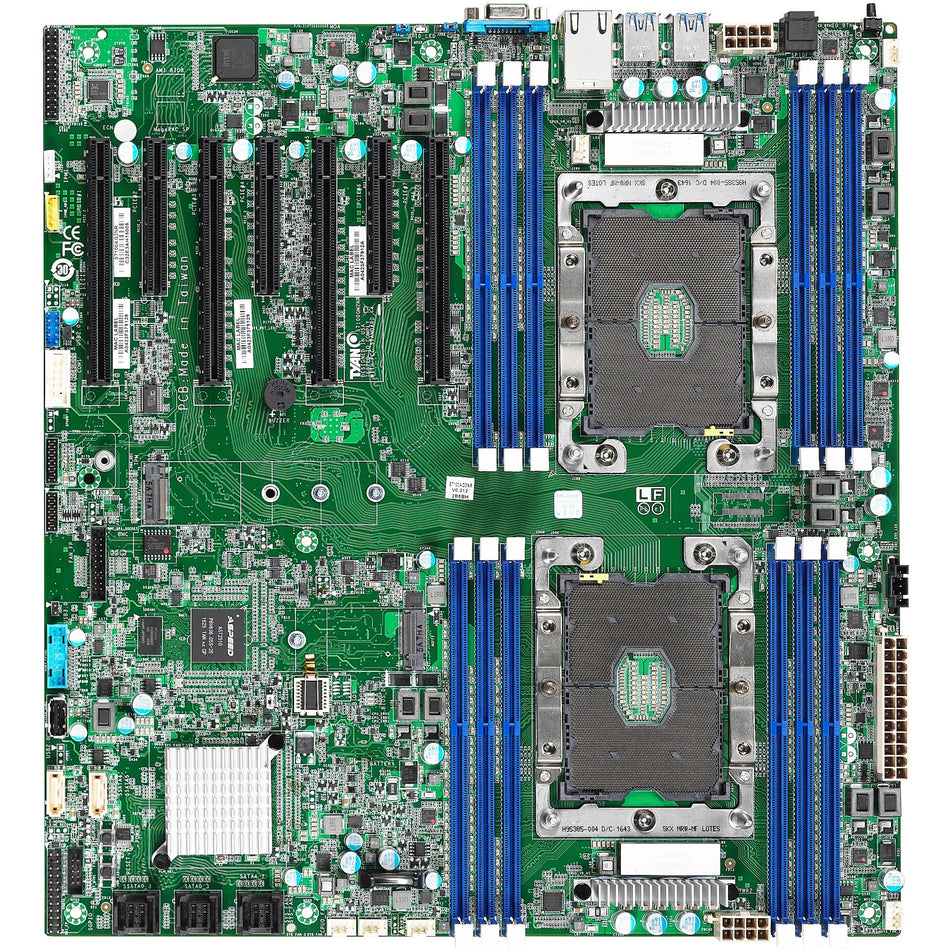 Tyan Tempest EX S7100-EX Server Motherboard - Intel C621 Chipset - Socket P LGA-3647 - SSI EEB - S7100AGM2NR-EX