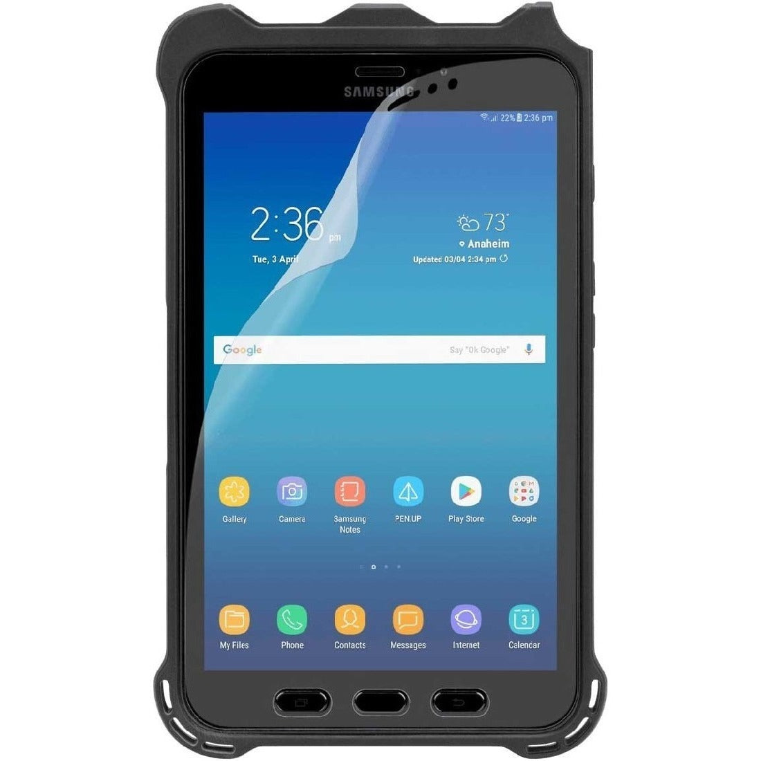 Targus Scratch-Resistant Screen Protector for Samsung Galaxy Tab Active2 Transparent - AWV1308GLZ