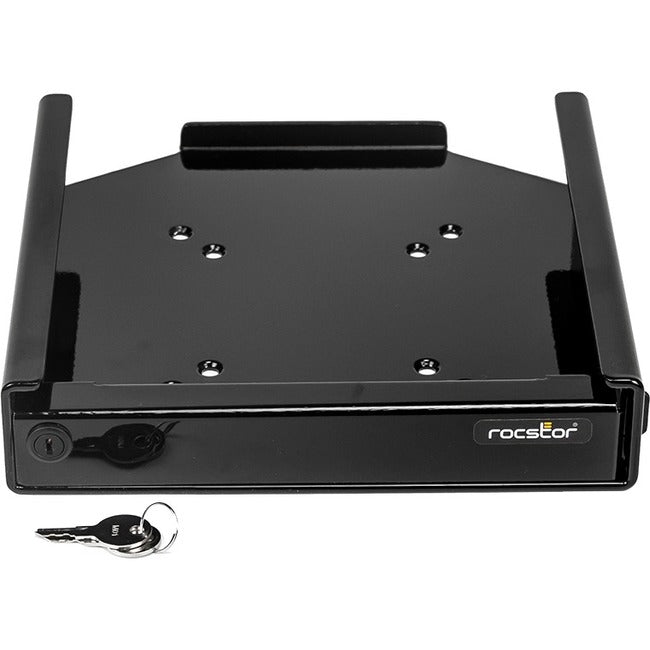 Rocstor Desktop/Wall Mount for Mac mini - Black - TAA Compliant - Y10RMM1-01