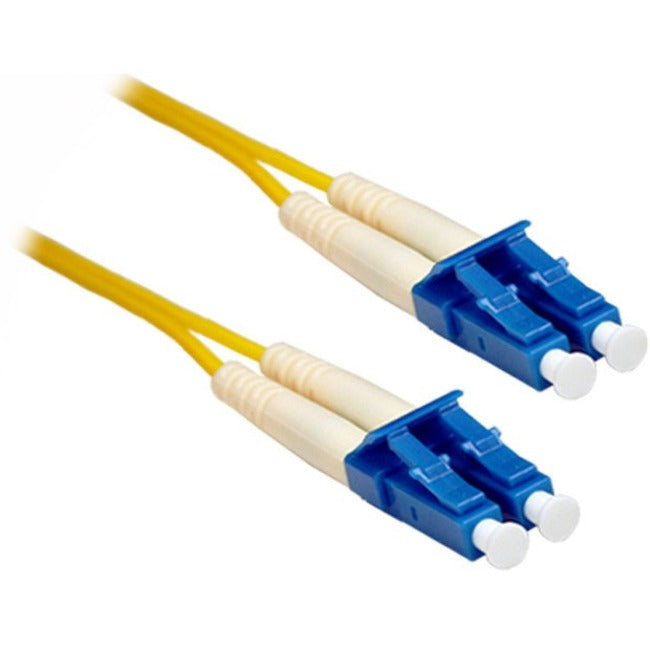 ENET Fiber Optic Duplex Network Cable - LC2-SM-0.5M-ENC