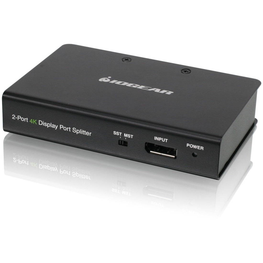 IOGEAR 2-Port DisplayPort 1.2 Graphics Splitter / Multi-Monitor MST Video Hub - GDPSP2