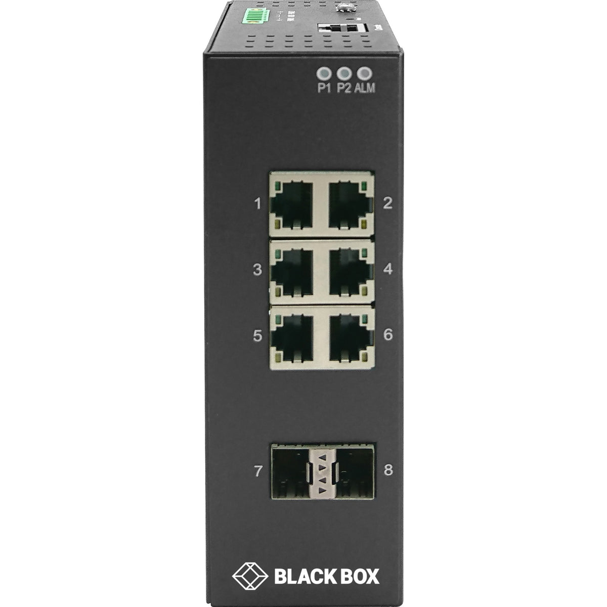 Black Box Industrial Managed Gigabit Ethernet Switch - LIG1082A