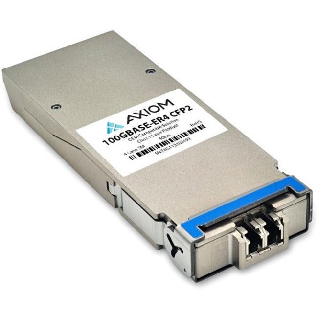 Axiom 100GBASE-ER4 CFP2 Transceiver for Brocade - 100G-CFP2-ER4-40KM - 100G-CFP2-ER4-40KM-AX