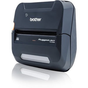 Brother RuggedJet RJ4230BL Mobile Direct Thermal Printer - Monochrome - Portable - Label/Receipt Print - USB - Serial - Bluetooth - Near Field Communication (NFC) - RJ4230BL
