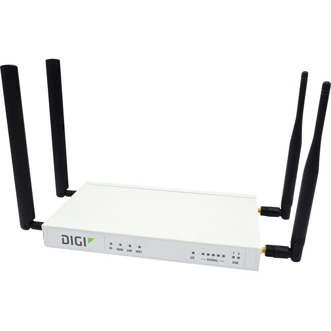 Accelerated 6350-SR Wi-Fi 4 IEEE 802.11n 2 SIM Ethernet, Cellular Modem/Wireless Router - ASN-6350-SR06-GLB