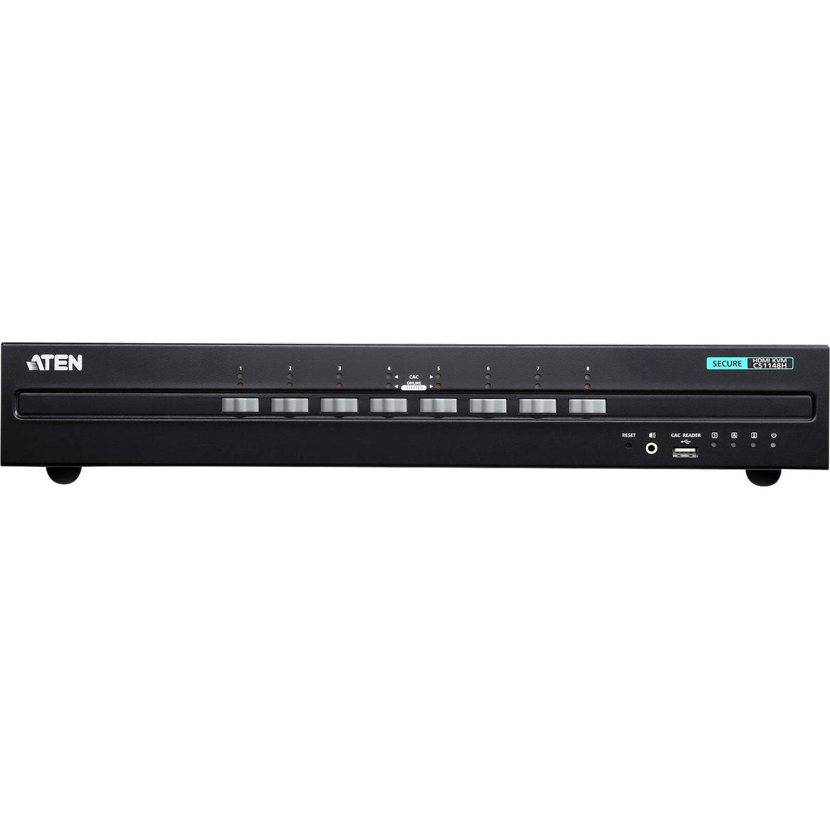 ATEN 8-Port USB HDMI Dual Display Secure KVM Switch (PSS PP v3.0 Compliant)-TAA Compliant - CS1148H