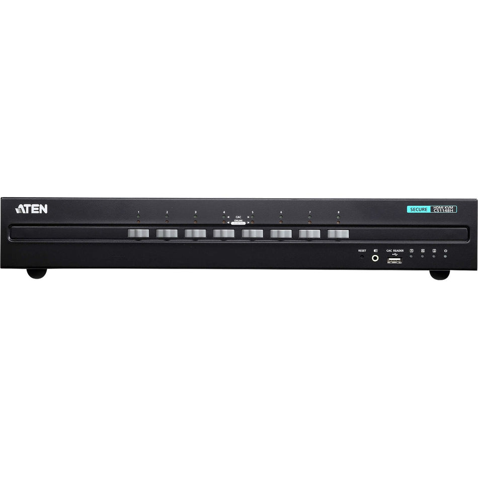 ATEN 8-Port USB HDMI Dual Display Secure KVM Switch (PSS PP v3.0 Compliant)-TAA Compliant - CS1148H