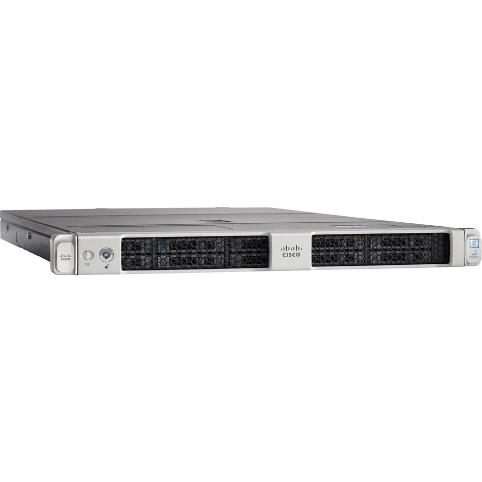 Cisco C220 M5 1U Rack Server - 2 x Intel Xeon Silver 4116 2.10 GHz - 64 GB RAM - 12Gb/s SAS Controller - UCS-SPR-C220M5-A4