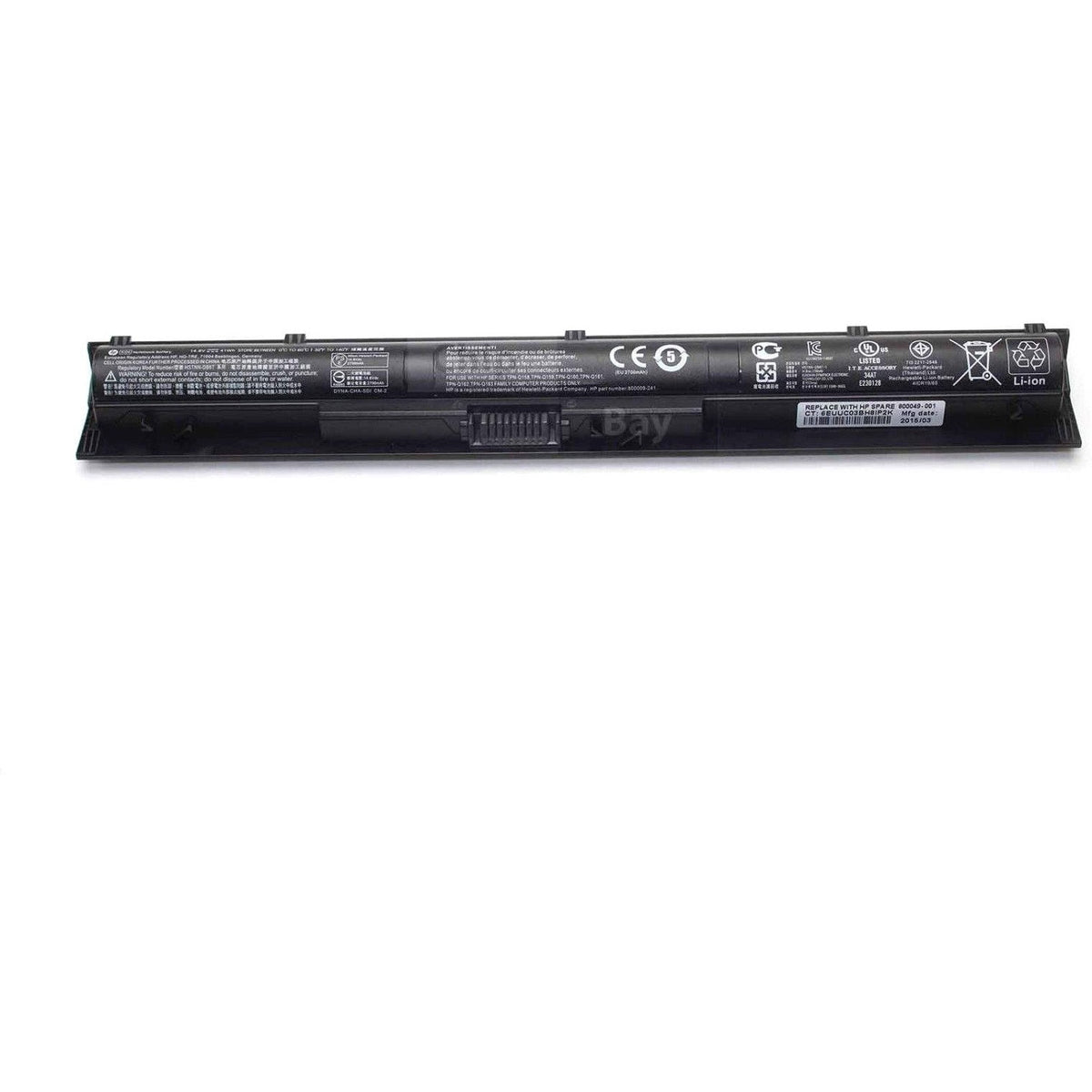 Axiom LI-ION 4-Cell NB Battery for HP - 800049-001 - 800049-001-AX