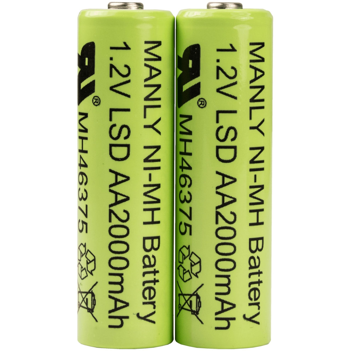 Socket Mobile AA NiMH Batteries for SocketScan S700/S730/S740/S760 - 10 Pair - AC4147-1905