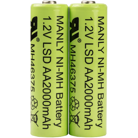 Socket Mobile AA NiMH Batteries for SocketScan S700/S730/S740/S760 - 1 Pair - AC4146-1904