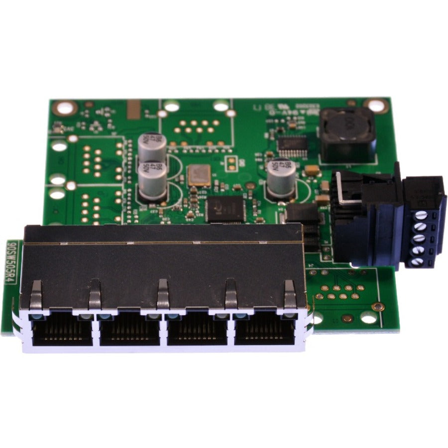 Brainboxes Industrial Embeddable 4 Port Ethernet Switch - SW-104