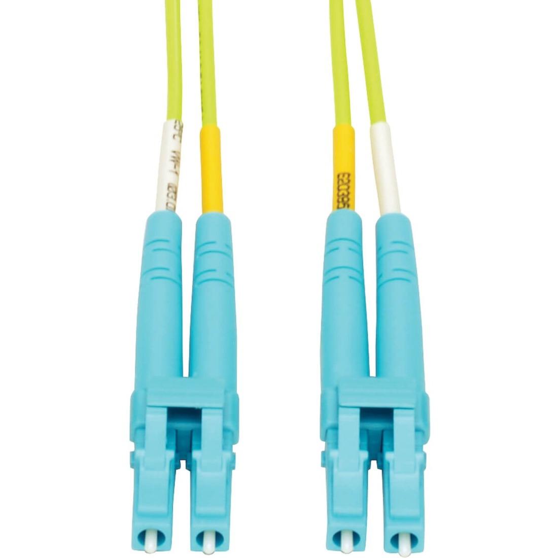 Tripp Lite by Eaton 100G Duplex Multimode 50/125 OM5 LSZH Fiber Optic Cable (LC/LC) Lime Green 7 m - N820-07M-OM5