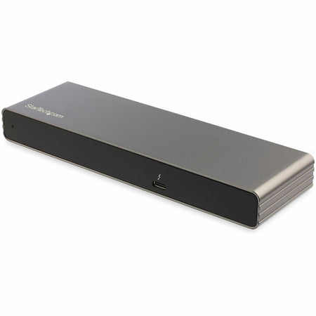 StarTech.com Thunderbolt 3 Dock, Dual 4K 60Hz Monitor TB3 Docking Station with DisplayPort, HDMI & 1080p VGA, 85W Power Delivery, TAA - TB3DK2DHV
