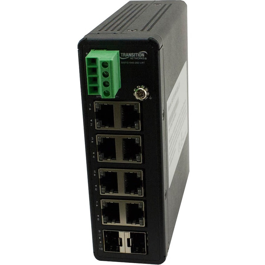 Transition Networks Unmanaged Hardened Gigabit Ethernet Switch - SISTG1040-282-LRT