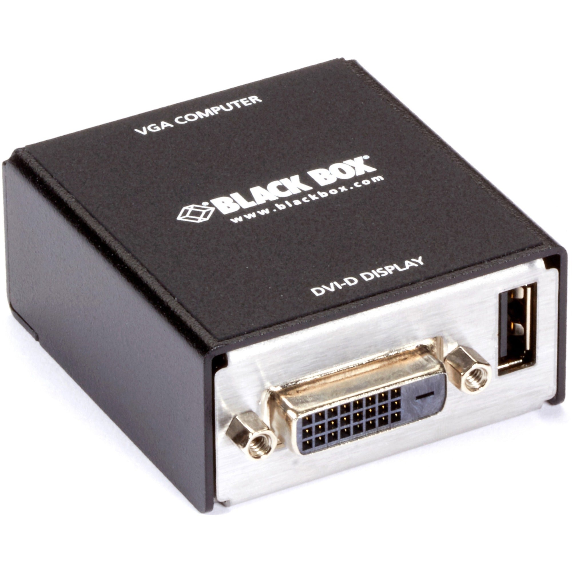 Black Box VGA to DVI-D Video Converter - USB-Powered - KVGA-DVID