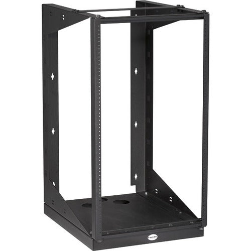 Black Box Wallmount Rack - 19U, 12-24 Tapped Rail Holes, 100 lb. Capacity - RM051A-R3