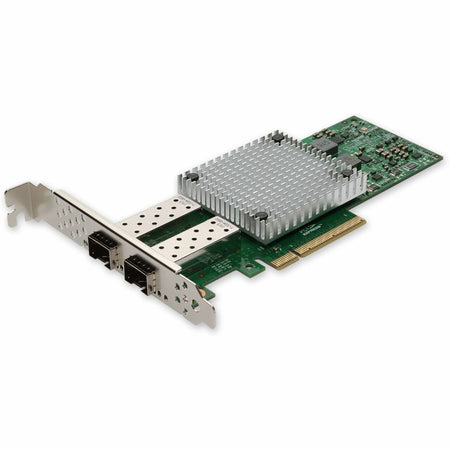 AddOn HP&reg; Comparable 10Gbs Dual Open SFP+ Port PCIe 3.0 x8 Network Interface Card w/PXE boot - 727054-B21-AO