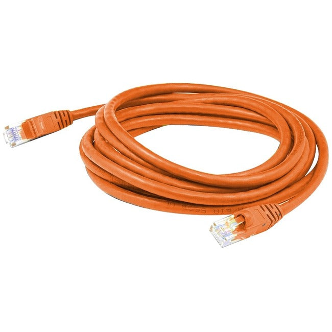 AddOn 1ft RJ-45 (Male) to RJ-45 (Male) Straight Orange Cat6 UTP PVC Copper Patch Cable - ADD-1FCAT6-OE