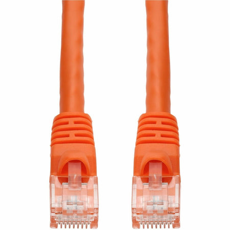 AddOn 1ft Orange CAT 6 PVC Ethernet Cable Snagless Bubble Boot RJ-45 M/M - ADD-1FCAT6-OE