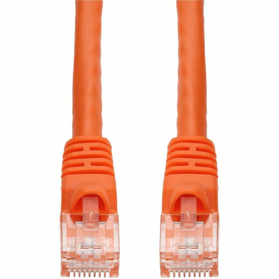 AddOn 1ft Orange CAT 6 PVC Ethernet Cable Snagless Bubble Boot RJ-45 M/M - ADD-1FCAT6-OE