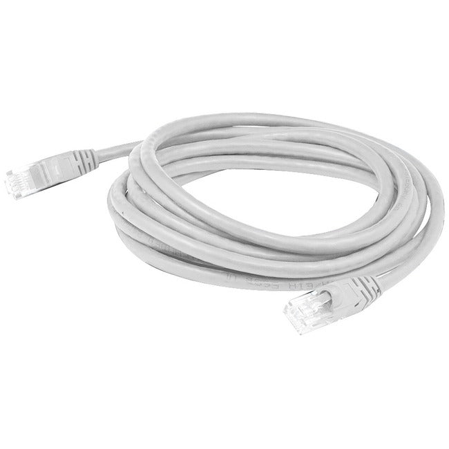 AddOn 1ft RJ-45 (Male) to RJ-45 (Male) Straight White Cat6 UTP PVC Copper Patch Cable - ADD-1FCAT6-WE
